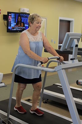Client Marilyn Sotille says the Steps to Wellness program has helped her greatly.