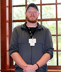 Jared Harris, Dosher Memorial Hospital Plant Operations Department Courier and Mechanic